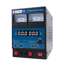 SUNSHINE P3 Alimentatore regolato DC 5V/8.4V/15V Misuratore di alimentazione regolata per riparazione di telefoni cellulari (spina UE 220V)