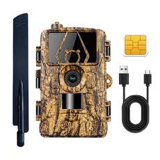 PR801LTE Versione Europea 4G Telecamera da Caccia Visione Notturna Scheda SIM HD 8K 60MP Foto Video Telecamera da Caccia