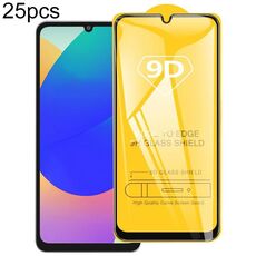 Per Samsung Galaxy F06 5G 25 pezzi 9D Full Glue Pellicola in vetro temperato per schermo