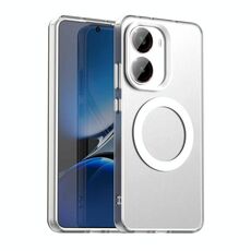 Per Xiaomi Poco X7 Pro Candy Magsafe PC Hybrid TPU Custodia per telefono (bianco)