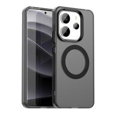 Per Redmi Note 14 4G 163,25 mm Candy Magsafe PC Hybrid TPU Custodia per telefono (nero)