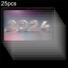 Per Rebecco 2024 Tablet K30 / K50 10.1 25 pezzi 9H 0.3mm Pellicola in vetro temperato antideflagrante
