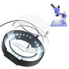 Sorgente luminosa ad anello tattile assistita da microscopio antipolvere e antifumo Mijing GY-11