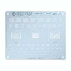 Stencil completo per reballing BGA CPU Mijing IPH-22 da 0,12 mm per iPhone serie 16