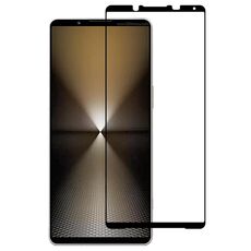 Per Sony Xperia 1 IV Pellicola in vetro temperato per schermo intero in alluminio con stampa serigrafica
