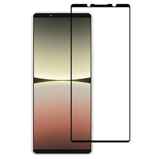 Per Sony Xperia 5 IV Pellicola in vetro temperato per schermo intero in alluminio ad alta stampa serigrafica