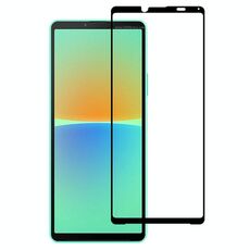 Per Sony Xperia 10 IV Pellicola in vetro temperato per schermo intero in alluminio ad alta stampa serigrafica