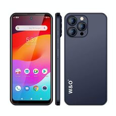 W&O X200 Pro, 4 GB + 128 GB, 6,8 pollici Android 10 Mediatek MT6765 Helio P35 Octa Core, Rete: 4G, Spina: Spina UE (blu)