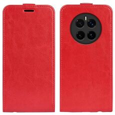 Custodia per telefono in pelle con flip verticale singolo per Honor Magic7 5G R64 Texture (rosso)