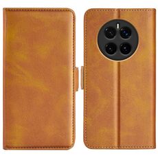 Per Honor Magic7 5G Custodia per telefono in pelle con fibbia magnetica orizzontale a doppio lato (giallo)