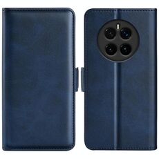 Per Honor Magic7 5G Custodia per telefono in pelle con fibbia magnetica orizzontale a doppio lato (blu scuro)