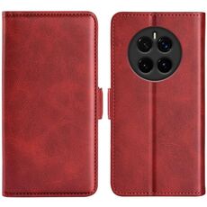Per Honor Magic7 5G Custodia per telefono in pelle con fibbia magnetica orizzontale a doppio lato (rosso)