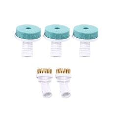 Per Xiaomi Youpin Deerma DEM-ZQ610 Set di accessori per macchine per la pulizia (2 spazzole in filo di rame + 3 testine di pulizia)
