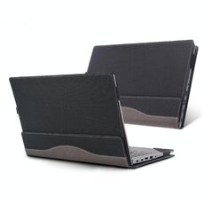 Custodia protettiva antiurto in pelle per laptop Lenovo IdeaPad Slim 5i Gen 9 / Gen 8 da 14 pollici (nera)