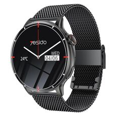 Orologio intelligente Yesido IO28, schermo da 1,51 pollici, supporto chiamata BT / frequenza cardiaca (nero)