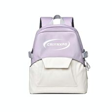 Zaino per il tempo libero antispruzzo di grande capacità OUMANTU 2306 Zaino per la scuola da gita (viola)