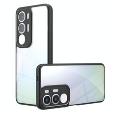 Custodia per telefono in TPU ibrida per PC con foro preciso per vivo Y29 5G / Y19s 4G (trasparente)