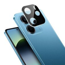 Per Redmi Note 14 4G Global 163,25 mm imak Pellicola per obiettivo in vetro integrato ad alta definizione Versione nera
