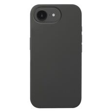 Per iPhone 16e Custodia in silicone liquido per telefono (nero carbone)