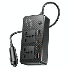 Yesido VC07 200W AC220V Inverter per auto multifunzionale (nero)