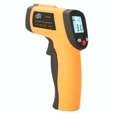 Termometro a infrarossi BENETECH GM300, intervallo di temperatura: -50 - 450 gradi Celsius