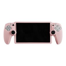 Per la custodia protettiva in silicone per console portatile Sony PlayStation Portal (rosa)
