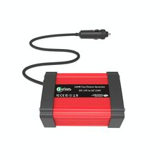 Gurxun Dual USB + Dual Type-C Charging Port Inverter per auto a onda quadra modificata, specifiche: spina universale da DC12V a AC220V