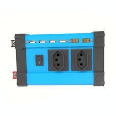 Gurxun 4 porte USB display digitale inverter onda quadra modificata, specifiche: spina brasiliana 500 W da 12 V a 110 V