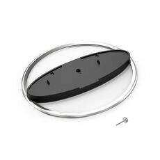 Per console di gioco PS5 / PS5 Slim / PS5 Pro Supporto verticale da tavolo Base antiscivolo (argento)