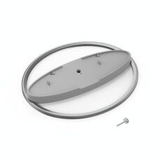 Per console di gioco PS5 / PS5 Slim / PS5 Pro Supporto verticale da tavolo Base antiscivolo (grigio)