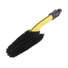 Per Karcher K2 / K3 / K4 / K5 / K6 / K7 Spazzola per lavaggio cerchioni auto ad alta pressione (giallo)