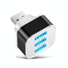 Espansore HUB USB 2.0 a 3 porte (nero)