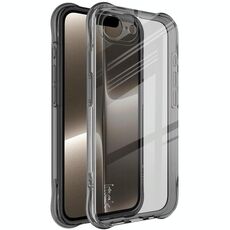 Per iPhone 16e Custodia per telefono in TPU antiurto Airbag Imak (nero trasparente)