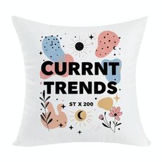 Cuscino per divano stampato con stampa di tendenza attuale con nucleo stampato su richiesta, dimensioni: 35x35 cm (peluche corto)
