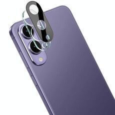 Per Samsung Galaxy S25 Edge 5G IMAK Pellicola in vetro per obiettivo fotocamera posteriore Versione nera