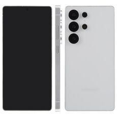 Per Samsung Galaxy S25 Ultra 5G Schermo Nero Non Funzionante Modello di Display Finto (Argento)