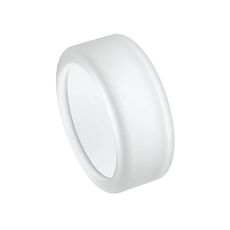 Per Oura Ring Gen 3 Anello da dito Custodia protettiva anti-caduta impermeabile Custodia in silicone Smart Ring, taglia: S (bianco)