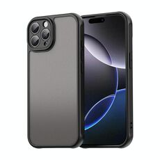 Per iPhone 16 Pro Max Fan Dun Series TPU Hybrid PC Custodia per telefono satinato (nero)