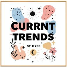 Tendenze attuali Pittura decorativa con cornice in lega di alluminio Stampa su richiesta, dimensioni: 90x90 cm
