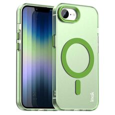 Per iPhone 16e Custodia antiurto MagSafe per telefono IMAK Candy Series (verde)