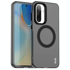 Per Samsung Galaxy A36 5G IMAK Chocolate Series TPU + PET MagSafe Custodia per telefono (nero)