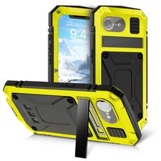 Per iPhone 16e Life Custodia impermeabile antipolvere antiurto per telefono (giallo)