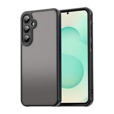 Per Samsung Galaxy S25+ 5G Fan Dun Series TPU Hybrid PC Custodia per telefono glassata (nero)