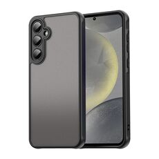 Per Samsung Galaxy S24 5G Fan Dun Series TPU Hybrid PC Custodia per telefono glassata (nero)