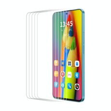 Per Redmi Note 14 4G 163,25 mm 5 pezzi ENKAY 9H Big Arc Edge Pellicola in vetro temperato in alluminio e silicone ad alta resistenza