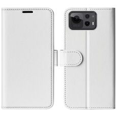 Per Asus Zenfone 12 Ultra R64 Texture Custodia in pelle orizzontale Flip Phone (bianco)