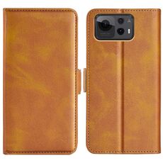 Per Asus Zenfone 12 Ultra Custodia per telefono in pelle con fibbia magnetica orizzontale a doppio lato (giallo)