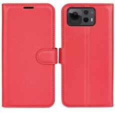 Per Asus Zenfone 12 Ultra Litchi Texture Custodia in pelle con supporto orizzontale a libro (rosso)