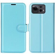 Per Asus Zenfone 12 Ultra Litchi Texture Custodia in pelle con supporto orizzontale a libro (blu)