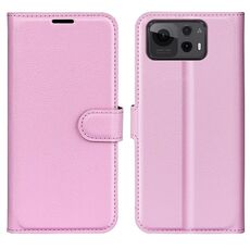 Per Asus Zenfone 12 Ultra Litchi Texture Custodia in pelle con supporto orizzontale a libro (rosa)